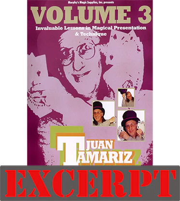 4 Aces - Video Download (Excerpt of Lessons in Magic Volume 3) by Juan Tamariz