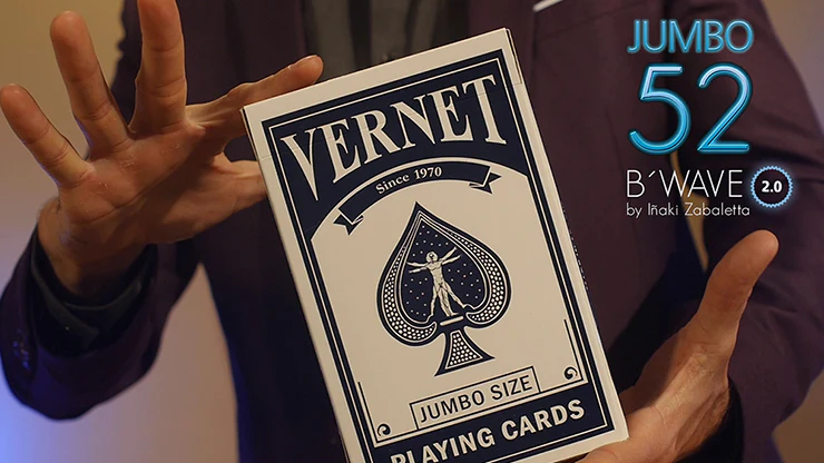 52 B Wave Jumbo 2.0 (Gimmicks and Online Instructions) by Vernet Magic - Trick - Image 3