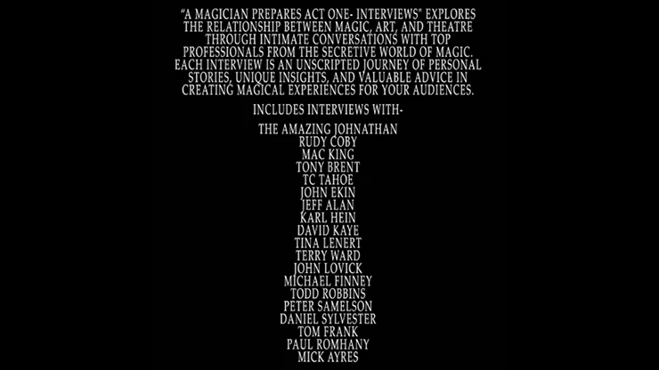 A Magician Prepares: Act One - Interviews by Joshua Stenkamp and Jason Wethington - ebook - Image 2