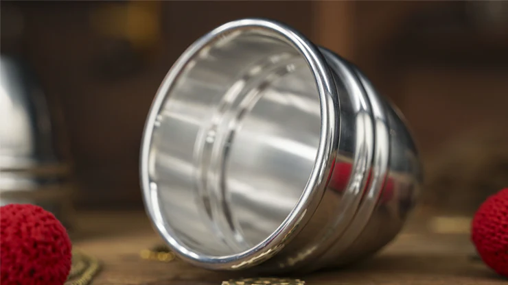 Aluminum Alloy Cups and Balls Set by TCC Magic - Image 3