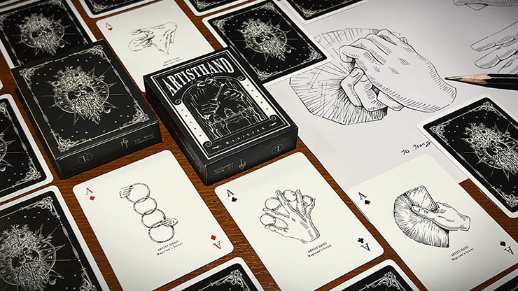 Artist Hand Playing Cards - Image 5