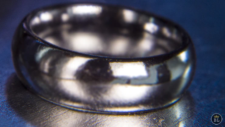 Ash and Ember Silver Curved Size 8 (2 Rings) by Zach Heath - Trick - Image 2