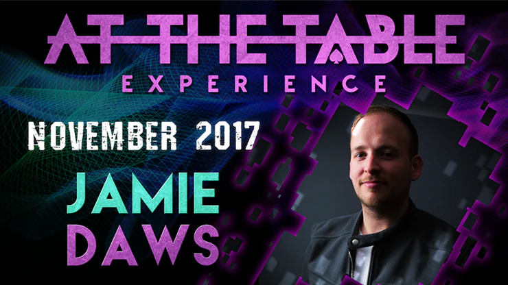 At The Table Live Lecture - Jamie Daws November 15th 2017 - Video Download