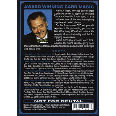 Award Winning Card Magic (5 DVD Set) by Martin Nash - DVD - Image 2