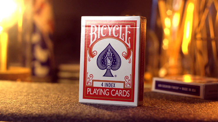 Bicycle 4 Index Blue (Gimmicks and Online Instructions) - Image 6