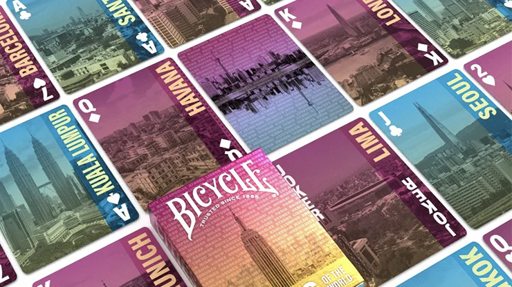 Bicycle Cities of the World Playing Cards by US Playing Card - Image 2