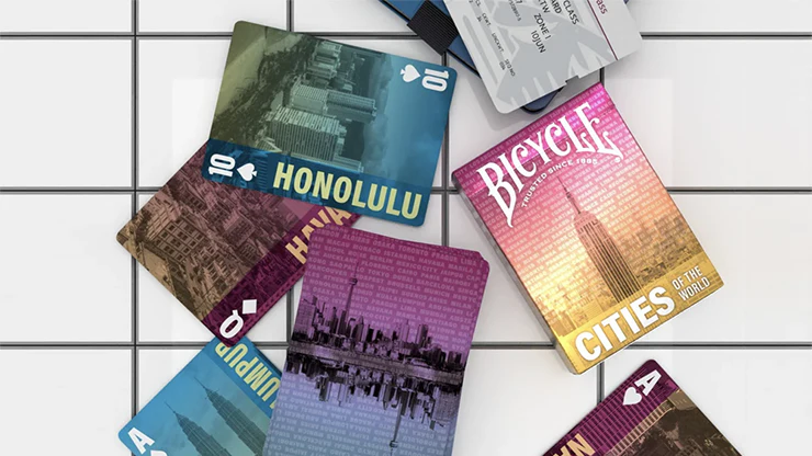 Bicycle Cities of the World Playing Cards by US Playing Card - Image 3
