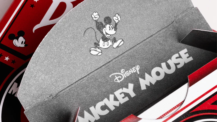 Bicycle Disney Classic Mickey Mouse (Red) by US Playing Card Co. - Image 2