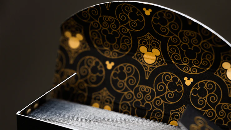 Bicycle Disney Mickey Mouse (Black and Gold) by US Playing Card Co. - Image 4