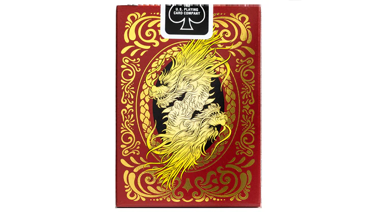 Bicycle Dragon Red Playing Cards by US Playing Card Co - Image 2
