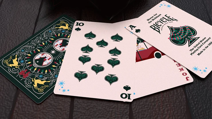 Bicycle Home for the Holidays Playing Cards by US Playing Cards - Image 3