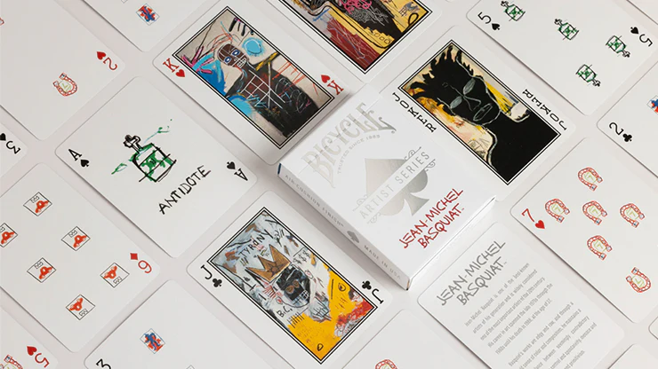 Bicycle Jean-Michel Basquiat (Box Set Red/Blue) by US Playing Cards - Image 3