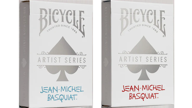 Bicycle Jean-Michel Basquiat (Box Set Red/Blue) by US Playing Cards - Image 5