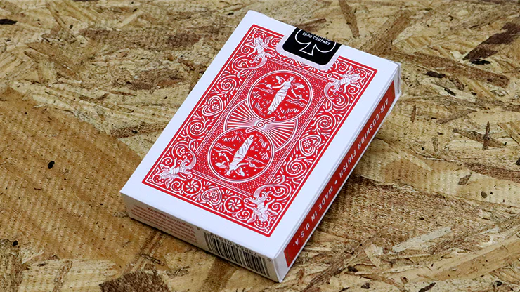 Bicycle Maiden Back (Red) by US Playing Card Co - Image 2