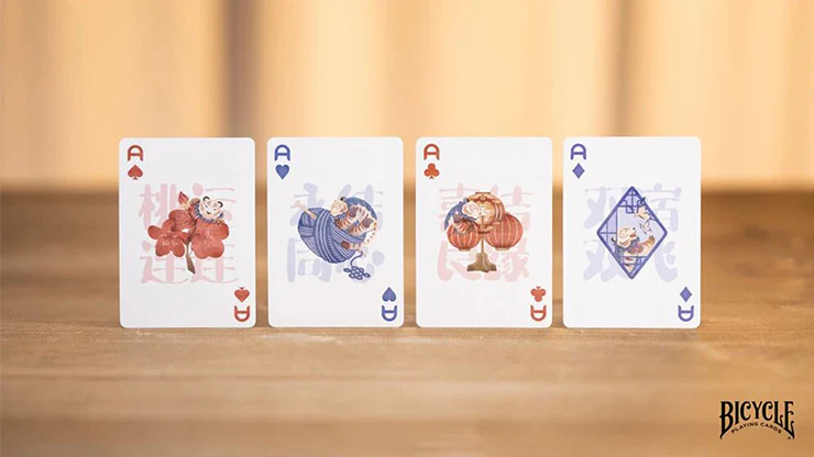Bicycle Mascot (Tiger Sniffs the Rose) Playing Cards - Image 2