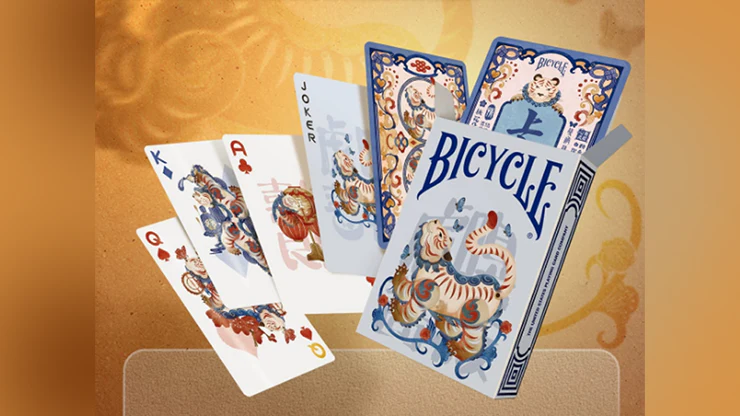 Bicycle Mascot (Tiger Sniffs the Rose) Playing Cards - Image 3