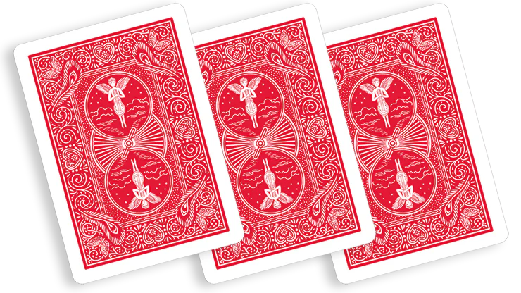 Bicycle Playing Cards 809 Mandolin Red by USPCC - Image 2