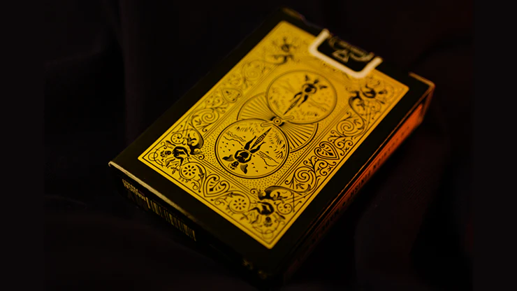 Bicycle Reverse (Yellow) Playing Cards - Image 2