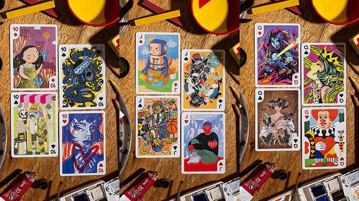 Bicycle Sari Sari (Code Red Edition) Playing Cards - Image 5