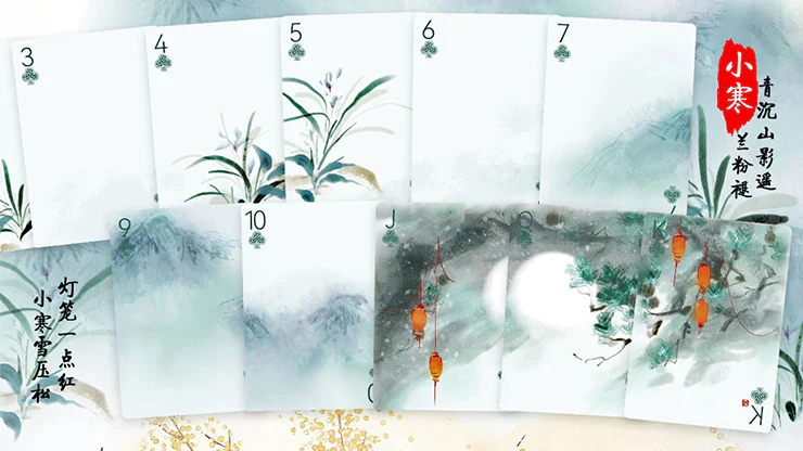Bicycle Seasons (Winter Edition) Playing Cards - Image 3