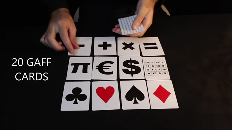 Bicycle Special NUMBERS Red Playing Cards (plus 11 Online Effects) - Image 2