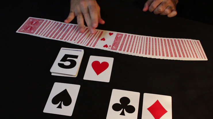 Bicycle Special NUMBERS Red Playing Cards (plus 11 Online Effects) - Image 6