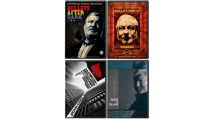 BIGBLINDMEDIA Presents John Bannon's Bullet Trilogy (Includes Bullet After Dark, Bullet Party, Fire When Ready and Paint it Blank Project) - DVD