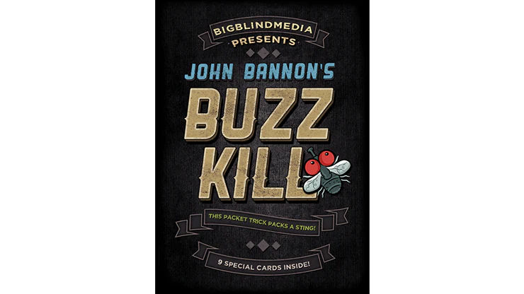 BIGBLINDMEDIA Presents John Bannon's Buzz Kill (Gimmicks and Online Instructions) - Trick
