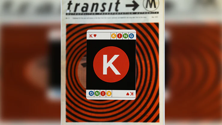 BLACK EDITION FULTON STREET MTA PLAYING CARDS (1972 VIGNELLI MAP EDITION) - Image 4
