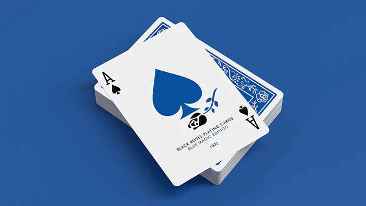Black Roses Blue Magic Playing Cards - Image 5