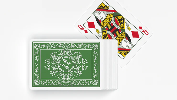 BLACK ROSES IMMERGRÜN Playing Cards - Image 6