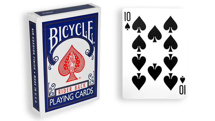 Blue One Way Forcing Deck (10s)