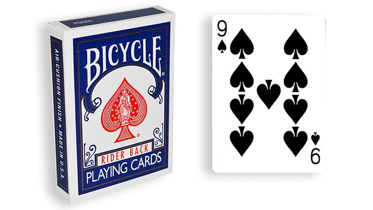 Blue One Way Forcing Deck (9s)