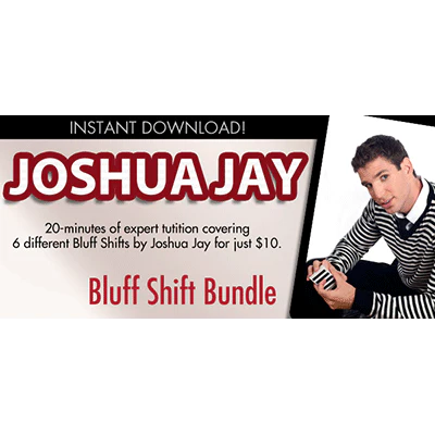 Bluff Shift Bundle by Joshua Jay and Vanishing, Inc. - Video Download