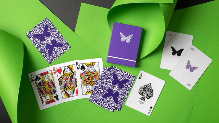 Butterfly Playing Cards (Royal Purple Edition) - Image 6