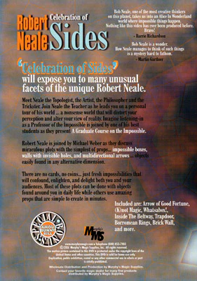 Celebration Of Sides by Robert Neale - DVD - Image 2