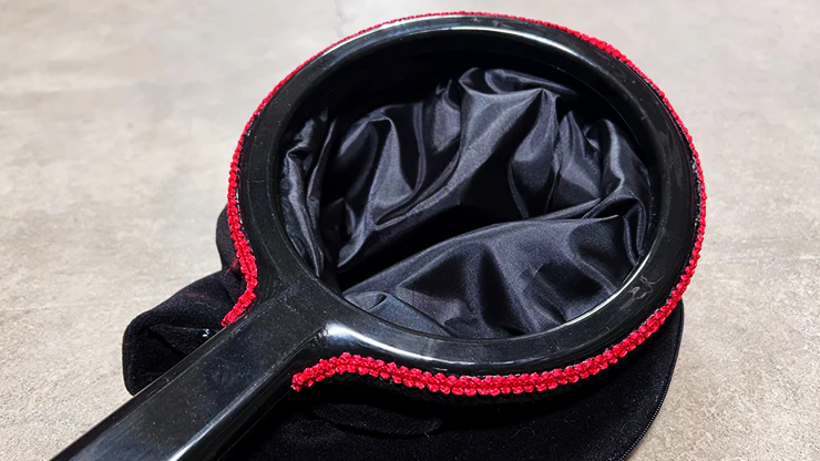 Change Bag Velvet REPEAT WITH ZIPPER (Black) by Bazar de Magia - Tricks - Image 2