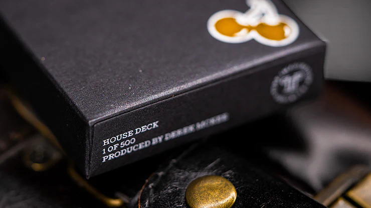 Cherry Casino House Deck (Monte Carlo Black and Gold) Playing Cards by Pure Imagination Projects - Image 4