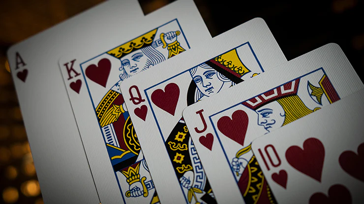 Cherry Casino (Monte Carlo Black and Gold) Playing Cards by Pure Imagination Projects - Image 3