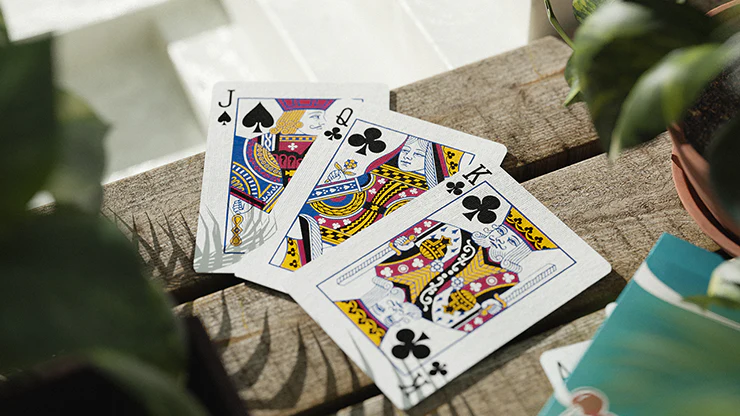 Cherry Casino (Tropicana Teal) Playing Cards by Pure Imagination Projects - Image 5