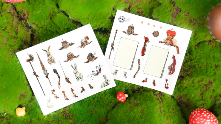 Childhood Playing Cards (Half Brick Standard + Gilded ) by TCC & Lunzi - Image 5