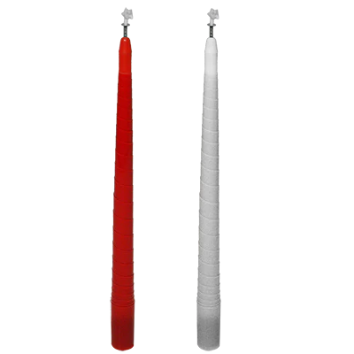 Color Changing and Vanishing Candles (Red to White) - Trick