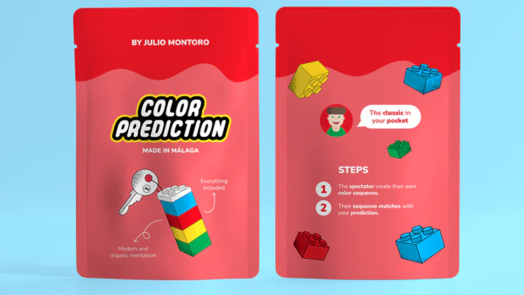 COLOR PREDICTION (Gimmicks and Online Instructions) by Julio Montoro - Trick - Image 2