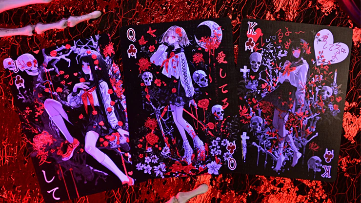 Crimson Maple Playing Cards by Evolkad - Image 4