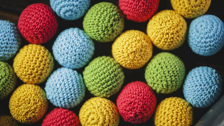 Crochet Ball Set (Yellow) by TCC - Image 5