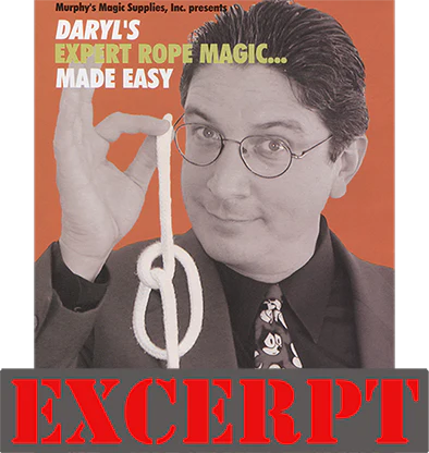 Daryl's Rope Routine (excerpt from Expert Rope Magic Made Easy Vol 3) - Video Download