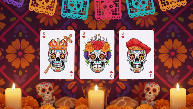 Day of the Dead Playing Cards by Puckator UK - Image 2