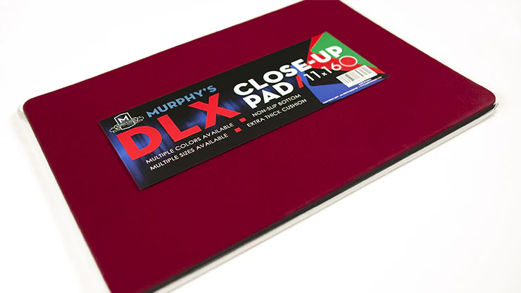 Deluxe Close-Up Pad 11X16 (Red) by Murphy's Magic Supplies - Trick - Image 3