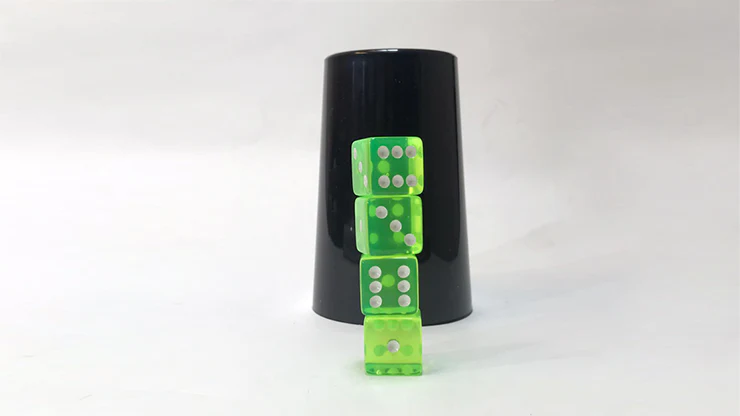 Dice Stacking Cup Pro (Gimmicks and Online Instructions) by Bazar de Magia - Trick - Image 4