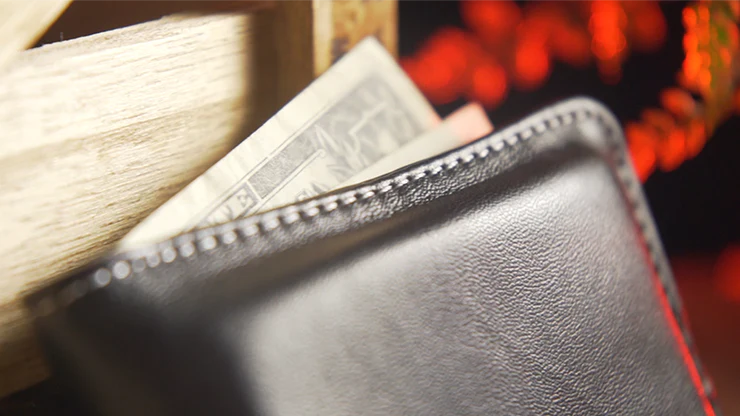 Easy Money Black Wallet (Gimmick and Online Instructions) by Spencer Kennard - Trick - Image 3